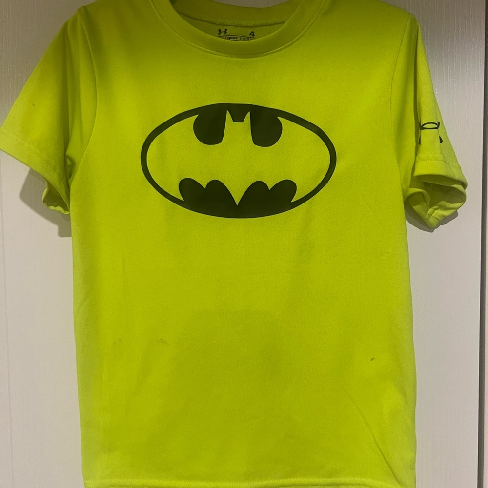 Little Boys Under Armour Batman T-shirt Size 4